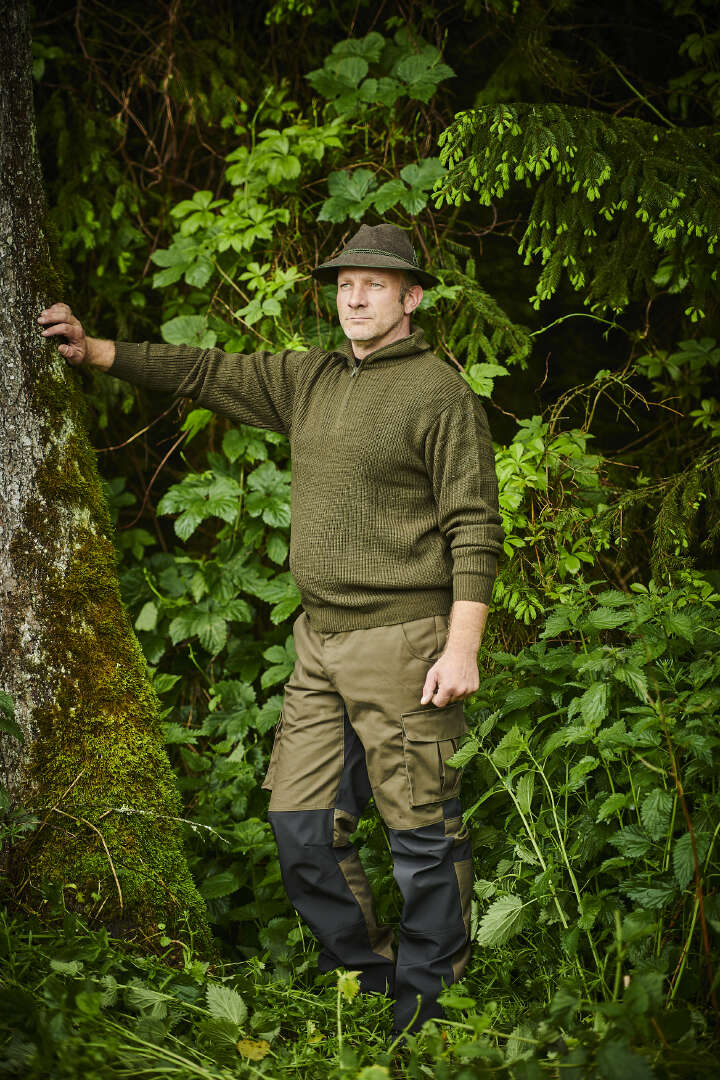 SCHEIBLER Strick Troyer-Pullover